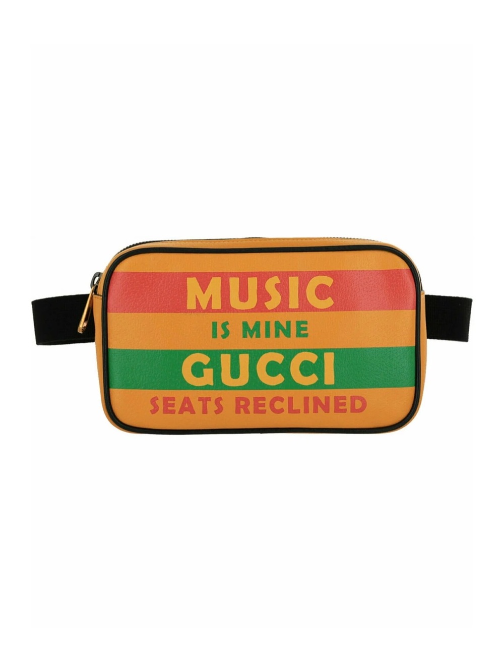 Gucci 'Music Is Mine'  100 years “Centennial” SONY Collab Leather Belt Bag